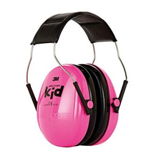 Proteção auditiva (bebê) 0 Protetores auriculares Peltor Kid 3M, rosa neon