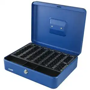 Geldkassette hmf 108 05 euro muenzzaehlbrett 30 x 24 x 9 cm