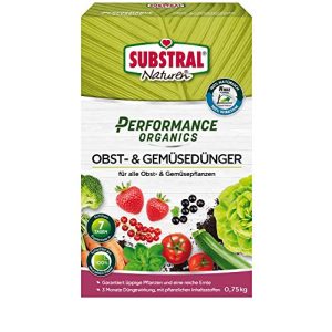 Fertilizante vegetal Substral Performance Organics Frutas e Legumes