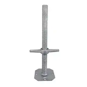 Geruestspindel gezu impex 500 mm o 38 mm gewindefussplatte