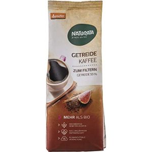 Naturata økologisk kornkaffe for filtrering, mild brenning, 500 g