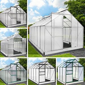 Greenhouse with foundation BRAST ® greenhouse aluminum