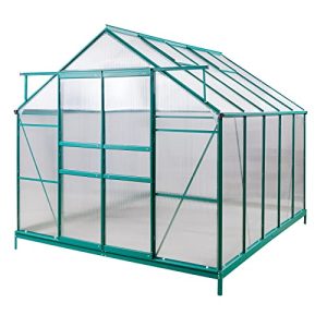 Greenhouse with foundation DEMA Alu greenhouse cold frame