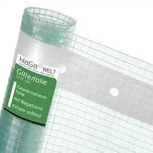 Gewaechshausfolie haga gitterfolie 4m breite meterware