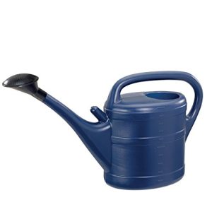 Geli plastic watering can with attachment device, 10 l, blue