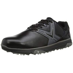 Callaway M585 Chev Comfort Zapatos de golf para hombre, negro, 45