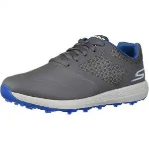 Golfschuh herren skechers herren max golfschuh anthrazit blau sport