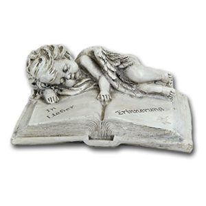 Grave ornaments Bamblaa! Decoration mourning article grave angel on book