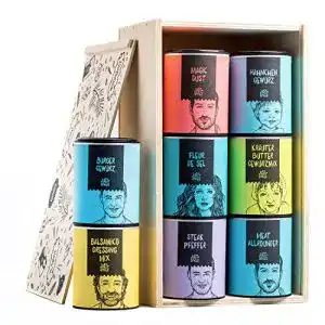 Grillgewuerz just spices 8er grill gewuerze set i bbq geschenkset