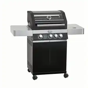Grillwagen roesle bbq station videro g3 gasgrill stahl schwarz