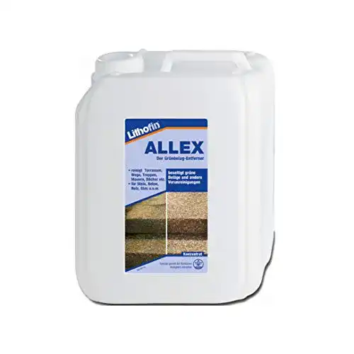 Grünbelagentferner Lithofin Allex Moosentferner 5 Liter Kanister