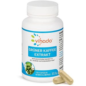 Extrato de café verde Vihado, alta dosagem, 50% de ácido clorogênico