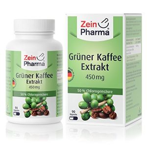 Grøn kaffe ZeinPharma Zein Pharma ekstrakt kapsler 450 mg