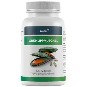 Gruenlippmuschel kapseln exvital gruenlippmuschel 300 kapseln