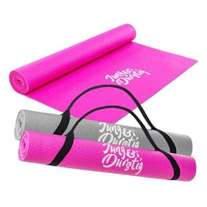 Gymnastics mat Jung & Durstig 2-in-1 padded yoga mat