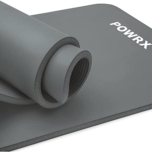 Gymnastics mat POWRX I fitness mat, non-slip with carrying strap