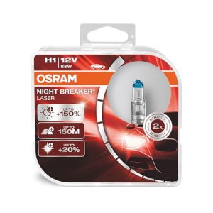 H1 bulb Osram NIGHT BREAKER LASER H1, +150%