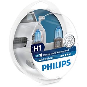 Bombilla H1 Philips WhiteVision efecto xenón Bombilla para faros H1