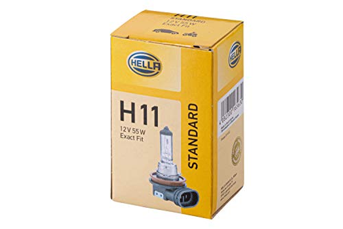 H11-Lampe Hella, Glühlampe, H11, Standard, 12V, 55W