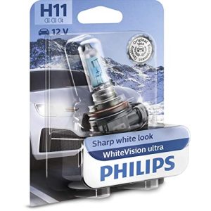 H11 lámpa Philips autóvilágítás WhiteVision ultra H11