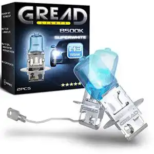 H3 birne gread 2x h3 halogen scheinwerferlampe superweiss