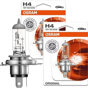 Lâmpada H4 Osram 2x lâmpada halógena H4 LINHA ORIGINAL 12V