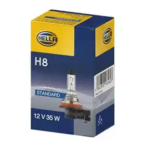H8 birne hella gluehlampe h8 standard 12v 35w
