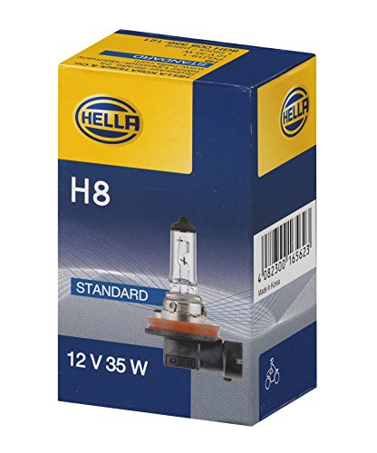 H8-Birne Hella, Glühlampe, H8, Standard, 12V, 35W