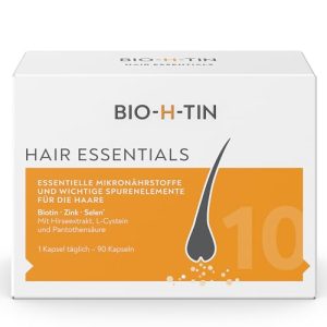 Vitaminas capilares BIO-H-TIN Hair Essentials – cápsulas de micronutrientes