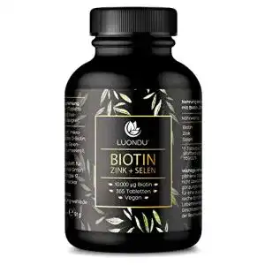 Haar vitamine luondu biotin hochdosiert 10 000 mcg pro tablette 1