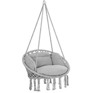 DeTeX hanging chair with 2 cushions, load capacity up to 150 kg, diameter 60 cm
