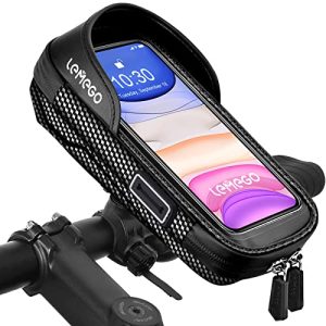 Mobile phone holder for two-wheeler LEMEGO waterproof mobile phone holder