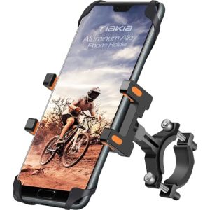 Suporte para celular de duas rodas Tiakia bicicleta suporte para celular