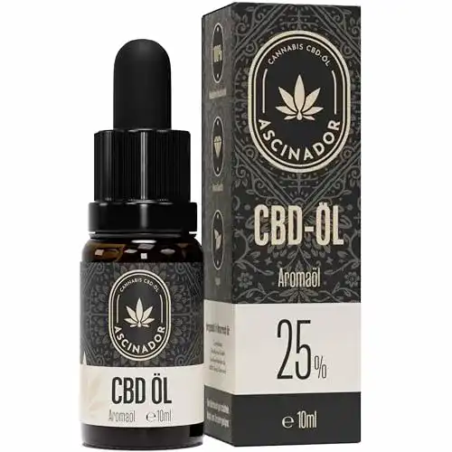 Hanföl CBD Öl Ascınador 25% – Vollspektrum CBD Tropfen