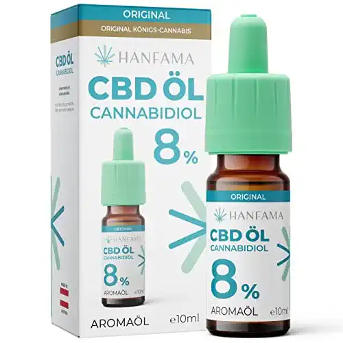 Hanfama CBD Öl 8% Vollspektrum 800mg in 10ml Flasche
