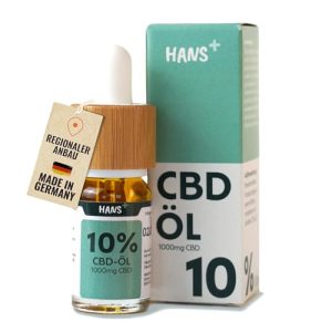Hemp oil CBD oil HANS Brainfood – CBD oil 200 drops – 10 ML (10%)