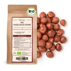 Haselnuesse kamelur bio 1kg naturbelassen und ohne zusaetze