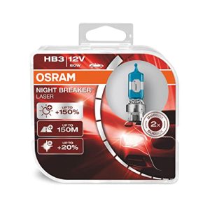 HB3-Lampen Osram NIGHT BREAKER LASER HB3, +150%