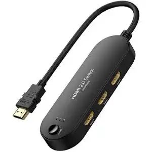 Hdmi switch meofia hdmi splitter 4k 60hz hdmi schalter 1