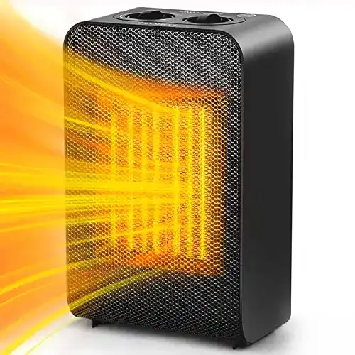 Heizgebläse CXhome Keramik 2000W mit 2 Sekunden Heizzeit