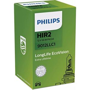 Lampe HIR2 Philips HIR2 12V 55W PX22d LongerLife Durée de vie 3x