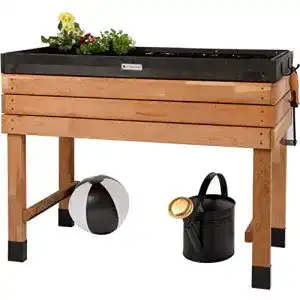 Hochbeet holz wondermake gross aus kirschbaum holz