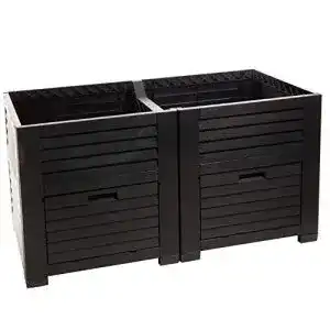 Hochbeet kunststoff 2friends hochbeet garten xl hochbeet