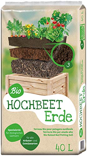 Hochbeeterde Floragard Universal Bio Hochbeet-Erde 40 Liter