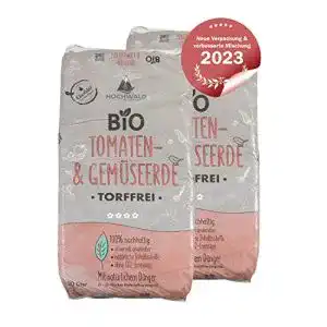 Hochbeeterde hochwald bio tomatenerde 40 l torffrei