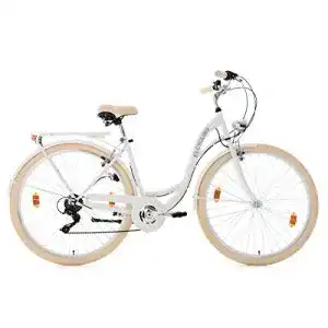 Hollandrad ks cycling damenfahrrad 28 balloon weiss rh 48 cm