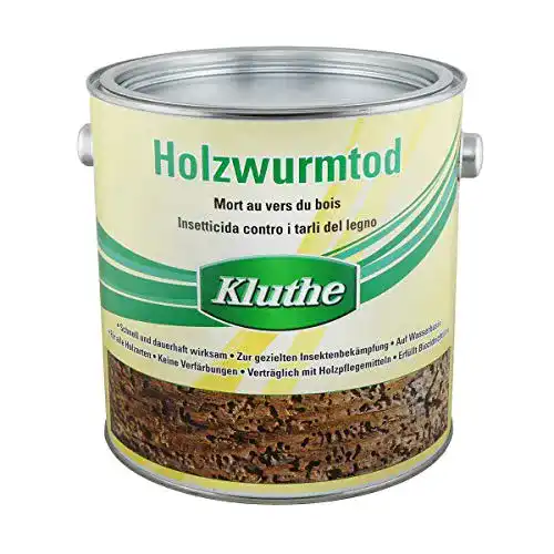 Holzwurm-Ex Kluthe Holzwurmtod 2,5 l Aquarell für effektiven Holzschutz