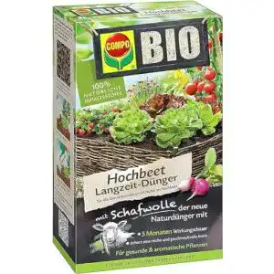 Hornspaene compo bio hochbeet langzeit duenger