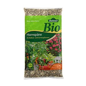 Horn shavings Dehner organic natural fertilizer for balcony and garden plants