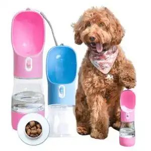 Hundetrinkflasche wahre tierliebe 2in1 to go 460ml